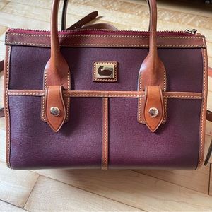 Dooney & Bourke Maroon Satchel